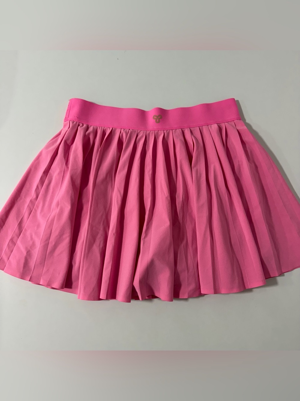 TNA Golden micro Pleated Tennis Skirt